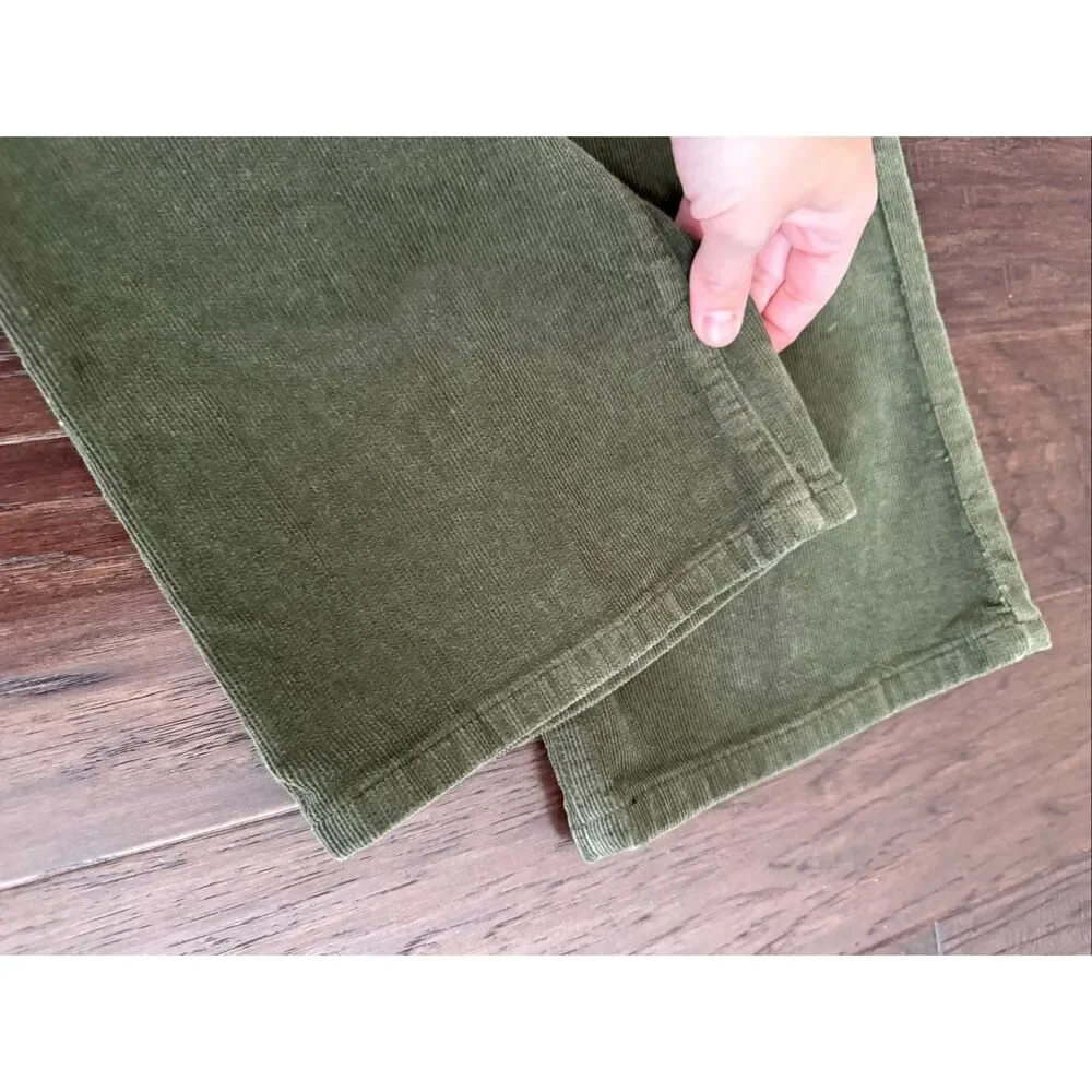 Sanctuary Green Corduroy Utility Pants size 29